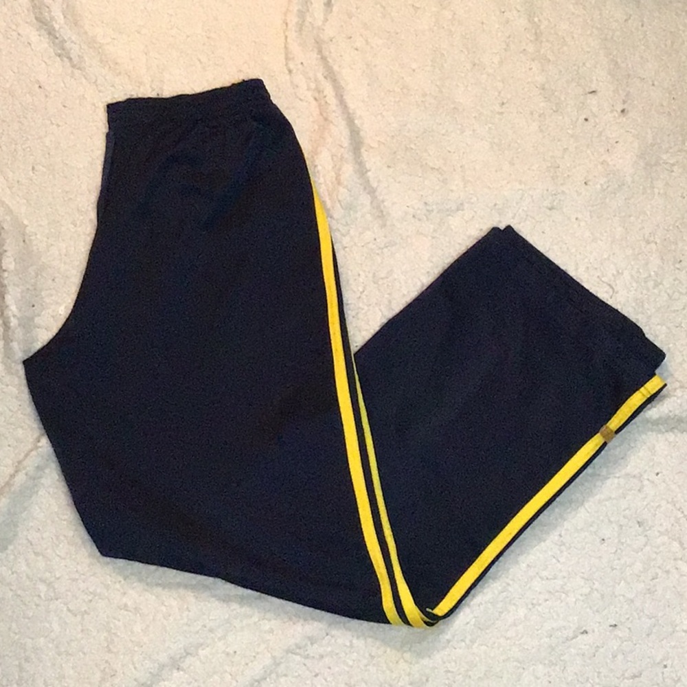 Vtg. Adidas 🏀 athletic pants, navy - Picture 5 of 12